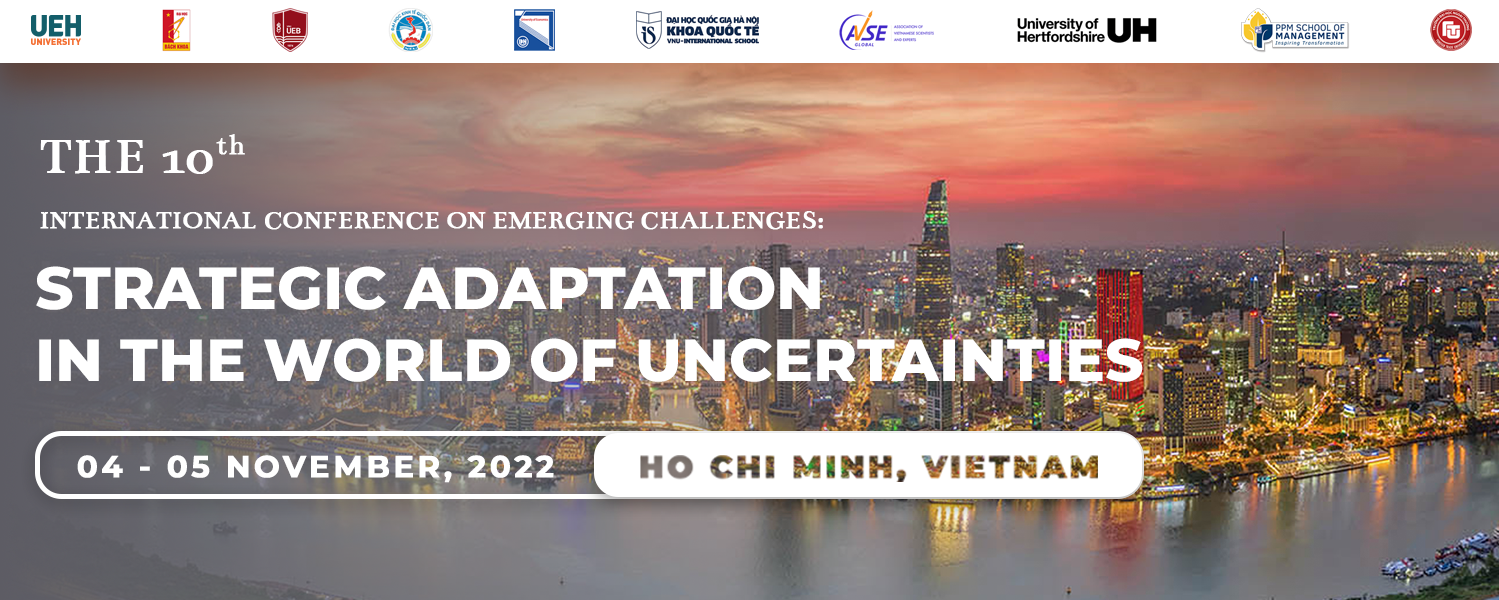 10th International Conference on Emerging Challenges (ICECH): STRATEGIC ADAPTATION IN THE WORLD OF UNCERTAINTIES

